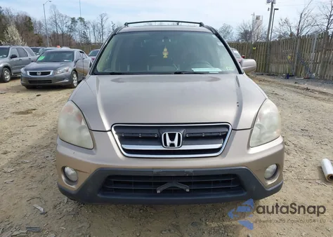 2005 Honda Cr-V Se из США, поврежденный, VIN SHSRD78955U325851
